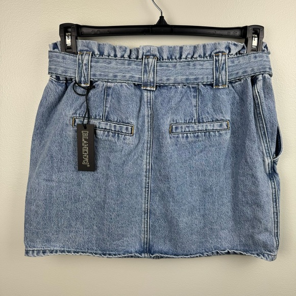 BLANK NYC Moon River Denim Skirt Size Medium - Picture 5 of 10